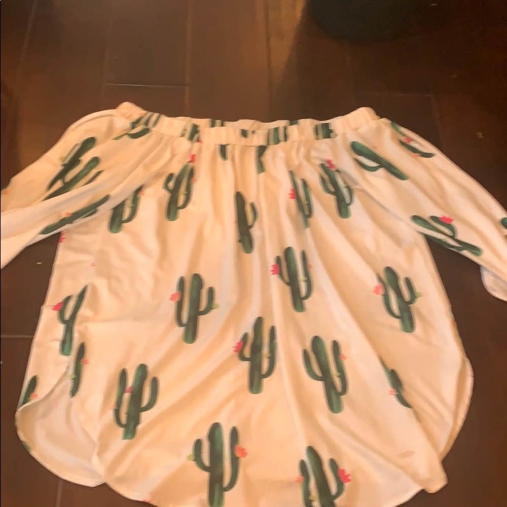 Off the shoulder cactus